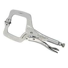 Finally the third pivot point, which is located at the jaw. Home Garden Lot 2 18 Locking C Clamp Pliers 9 1 2 Throat With Swivel Pads Vise Grip Tools Workshop Equipment