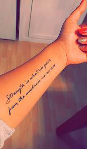 Forearm Tattoo Women Quote Forearm Tattoo Women Forearm Tattoo Women Believe Tattoos Spine Tattoos For Women