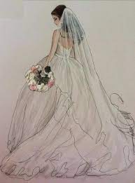 Fashion Book Wedding Dress Sketches Wedding Dress Drawings Wedding Dress Illustrations