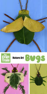 Nature Bugs Nature Crafts Crafts For Kids Kids Art Projects