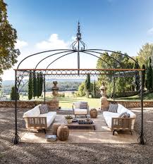 Optez pour une gloriette de jardin en fer plein ! Gloriettes Et Kiosques De Jardin Exterieur Unopiu