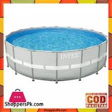 Buy Intexframe Ultra Frame Filter Pump 549x132 Cm 28336 At Best Price In Pakistan Intex Above Ground Swimming Pools Pool Cover