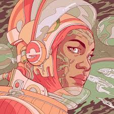 Adobe Fresco Illustrations On Behance Illustration Sun Illustration Fresco