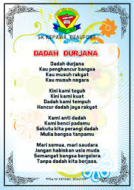 Tak kisah samada mewarna di peringkat sekolah rendah, atau melukis di peringkat sekolah menengah, idea ini boleh sahaja digunapakai. Lirik Dan Lagu Dadah Durjana Ppda Sk Kepawa