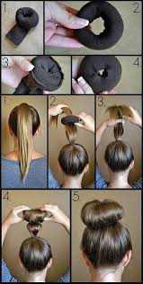 How To Do The Perfect Bun With Images Hair Donut Long Hair Styles Short Hair Styles Easy