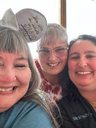 Meeting friends at Epcot for a day of fun