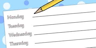 Cursive handwriting practice workbook for adults free download. Days Of The Week Handwriting Worksheets Primary Resources