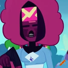 Rainbow Dash Garnet from a TV show