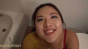 EPIC Blowjob in the bathroom while Step-parents are in the other room!  sukisuki