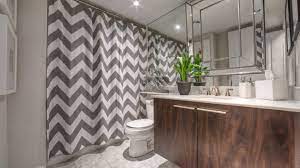 If you don't feel like painting, consider a funky wallpaper for the space. 20 Small And Sleek Condo Bathrooms Home Design Lover