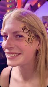 Beyond The Lines face art...