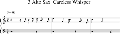 Download and print in pdf or midi free sheet music for careless whisper by george michael arranged by cdelg13 for saxophone (alto) (solo). How Does Anthemscore Compare With Other Software