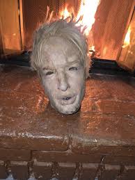 Rare Movie Prop! Owen Wilson, The Haunting, Original! Cut Off Head!  Self,zetta