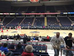 times union center section 105 row f seat 1 quinnipiac