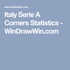 Pin On Serie A Stat