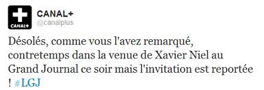 Il est revenu sur les polémiques médiatiques autour de la marche du 1er décembre pour la révolution fiscale. Free Mobile Xavier Niel Recale Du Grand Journal De Canal