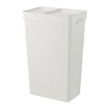 Hallbar Bin With Lid Light Gray Lower Outer Measure Depth 11 7 8 Ikea In 2020 Ikea Easy Cleaning Hardware Storage