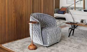 Bliss silver armchair swivel snuggle small or large chair crushed velvet fabric. Redondo Small Armchair By Patricia Urquiola For Moroso Residential Mobilia
