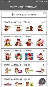 Melalui fitur stiker whatsapp ini, para pengguna bisa mengirim stiker kepada pengguna lainnya lewat chat atau grup. Stiker Makassar For Android Apk Download