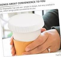 Amazon.com: KOMBIUDA 50pcs Disposable Paper Cup Lids ...