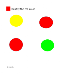 Check spelling or type a new query. Identify The Red Color Worksheet