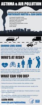An Infographic On Air Pollution And Asthma From Cdc Asthma Air Pollution Asthma Treatment