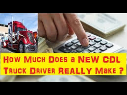 Many times, a trucker may put in overtime work but not be paid required overtime pay from the trucking company or employer. How Much Does A New Cdl Truck Driver Make Weekly Or Monthly Youtube