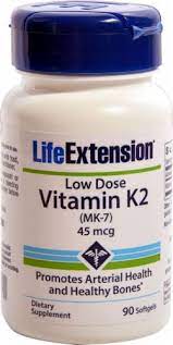 Our vitamin k formula promotes both bone & arterial health. Life Extension Low Dose Vitamin K2 Softgels 45mcg 90 Ct Food 4 Less