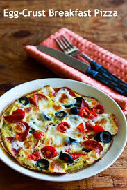 Low Carb Egg Crust Breakfast Pizza Kalyn S Kitchen Recipe Low Carb Breakfast Breakfast Recipes
