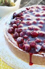 Kokos Mascarpone Kasekuchen Mit Kirschen Kasekuchen Mit Kirschen Kuchen Kuchen Mit Kirschen
