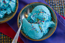 When making blue ice, it is important that the packed ice are placed in the exact pattern as the image below. Blue Ice Cream No Cook Life Currents