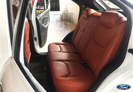 What An Astonishing Tan Colour For White Car Team Ff Car Accessories White Car Car Accessories Car Seats
