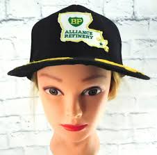 VTG. ALLIANCE REFINERY Scrabbled Egg Embroidered Snapback Adj Meshback Cap  Hat