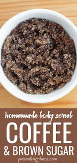 Diy coffee body scrub with olive oil. Diy Brown Sugar Coffee Body Scrub Parenting Chaos