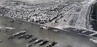 Port Said In 1956 Suez President Of Egypt British History