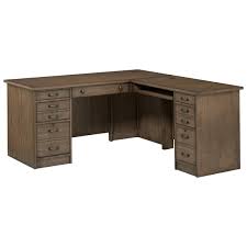 Get free shipping on qualified hutch desks or buy online pick up in store today in the furniture department. Winners Only Eastwood Transitional 64 L Shaped Desk With 2 Locking File Cabinets Conlin S Furniture L Shape Desks