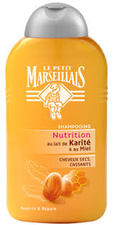 Shampooing Soin Au Lait De Karite Et Au Miel Shampooing Cheveux Secs Le Petit Marseillais