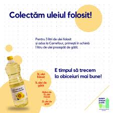 Aceasta propunere de afaceri a fost accesata si de persoane care cautau: Duci Uleiul Deja Folosit In BucÄtÄrie La Carrefour Èi PrimeÈti La Schimb Ulei De GÄtit Dar Se Poate Èi Mai Bine IatÄ Cum