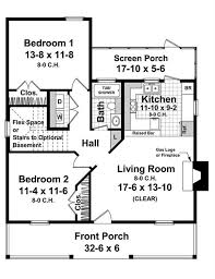 Maybe you would like to learn more about one of these? 2 Bedrm 950 Sq Ft Bungalow House Plan 141 1208