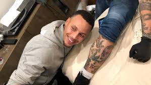 I put that mistake on durant just as much as the artist. Steph Curry Switched Places With His Tattoo Artist For A Day Article Bardown