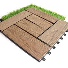 Staylock tile perforated black (85) $4.15 /tile patio outdoor tile (227) $4.69 /tile life floor ripple 3/8 wet tiles stocked $49.00 /tile equine paver tile 2x2 ft 30mm gray $30.64 /each ergo matta perforated outdoor tile (16) $9.02 /tile staylock tile orange peel colors (40) $6.49 /tile portable outdoor and tent tile 12x12 inch $3.15 /tile. China Low Maintenance Artificial Grass Interlocking Grass Decking Tile Landscape Decoration Grass Diy Outdoor Wpc Composite Floor Tile China Wpc Deck Tiles Composite Deck Tiles