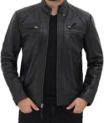 If cared for well, a blazer by thom sweeney will last a lifetime because the cloth and cut are of such superior quality. Brown Leather Jacket Men Real Lambskin Distressed Black Leather Jackets For Men At Amazon Men S Clothing Store