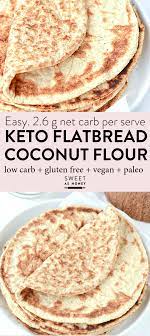 Keto Flatbread No Eggs Coconut Flour 4 Ingredients Ketogenicdiet Ketoflatbread Healthyflatbread Coconut Flour Recipes Low Carb Flatbread Keto Recipes Easy