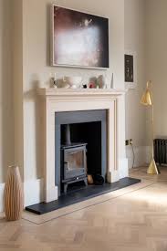 This refurbished entertainment center fireplace has a brand new farmhouse style. Fraher Findlay On Twitter Beforeandafter Thursdays At A Listed Building We Recently Fully Refurbished We Replaced The Non Original Fireplaces With Stone Surrounds Hearths And Took The Floor Detailing Around To Frame Each Setting