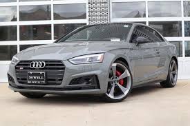 New 2019 Audi S5 Coupe Quantum Gray Car For Sale Waur4af51ka012754