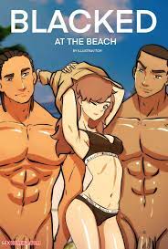 ✅️ Porn comic Blacked at the Beach. Illustravitor Sex comic hot busty  brunette ✅️ 