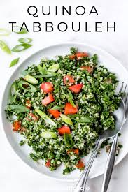 Quinoa Tabbouleh Recipe Lebanese Recipes Tabbouleh Quinoa Tabbouleh