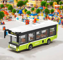 City Bus Urban Transit Building Blocks Set - 415 Pieces ...