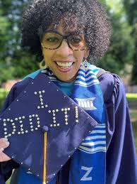 I earned my master's degree after being out of school for 31 years. I truly  understand what perseverance means, as I failed one of my tests several  times and I wanted to