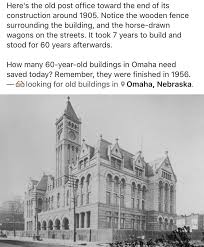 Pin By Bill Glaser On Omaha History Old Post Office Old Buildings Horse Drawn Wagon
